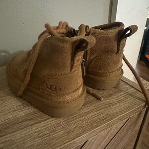 UGG Tan Suede Ankle Boots